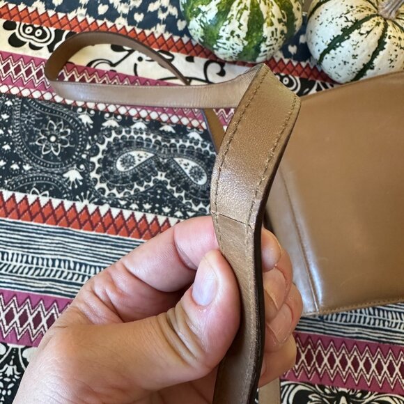 Salvatore Ferragamo Gancini Mini Tan Crossbody - Picture 3 of 15